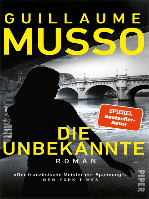 Title details for Die Unbekannte by Guillaume Musso - Wait list